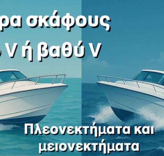 Γάστρα Σκάφους: Πότε Επιλέγεις Ρηχή ή Βαθιά Γάστρα στο Σκάφος